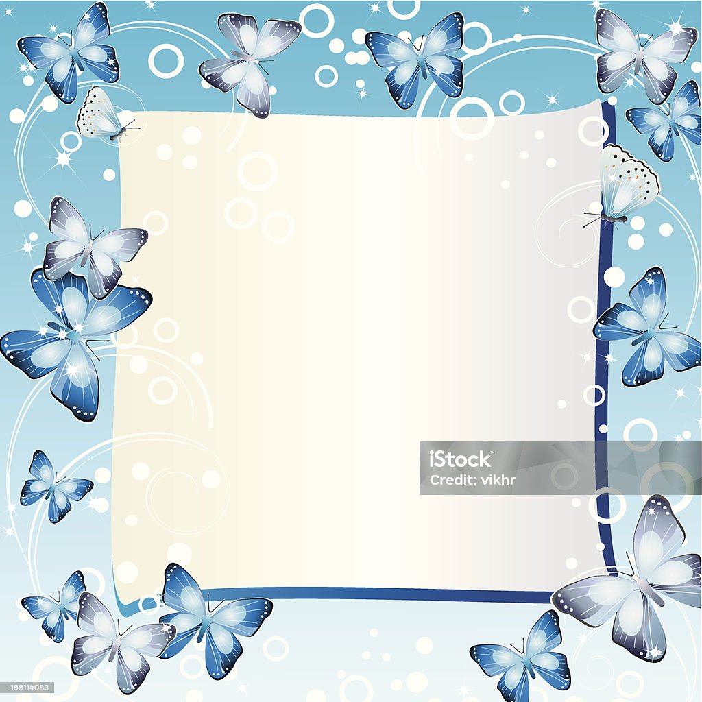 Frame com insectos - Royalty-free Abstrato arte vetorial