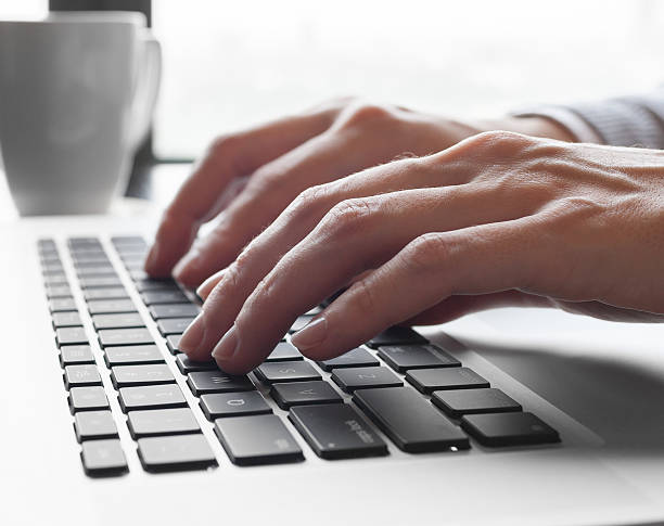 istock Business person typing 188117358