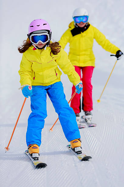 istock Family on ski vacation. 188117841