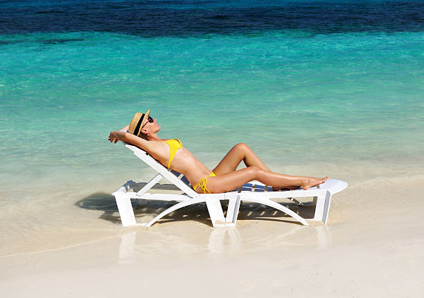 istock Girl on a beach 188120484