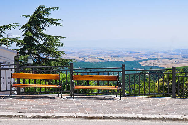 istock Panoramic view of Alberona. Puglia. Italy. 188121495