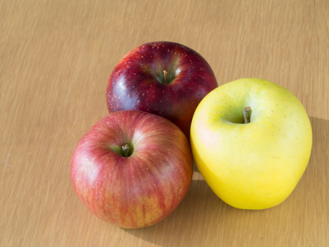 Three kinds of apples