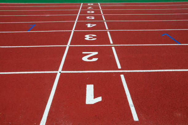 istock Numbering of plastic runway 1881380555