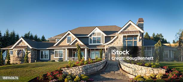 Luxury Home Stock Photo - Download Image Now - Luxury, Building Exterior, Mansion