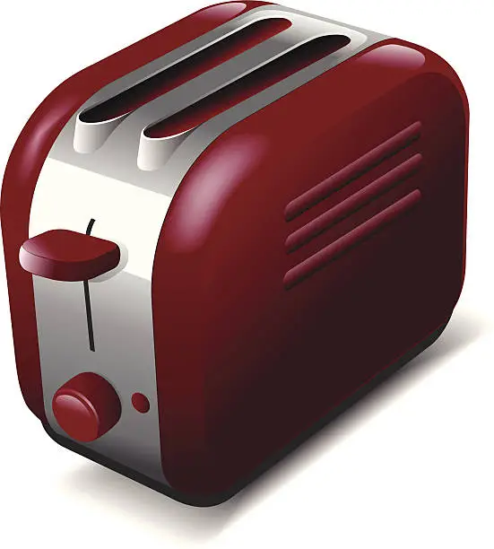 Vector illustration of Toaster