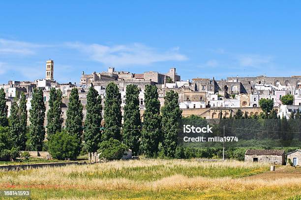 Panoramablick Auf Specchia Apulien Italien Stockfoto und mehr Bilder von Anhöhe - Anhöhe, Apulien, Architektur