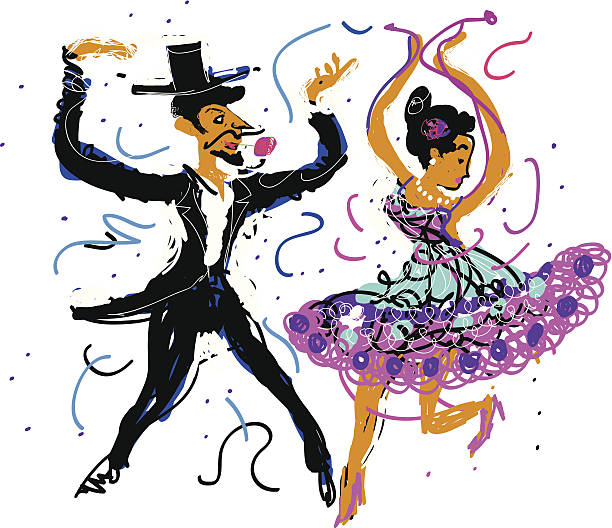 Danseurs de Flamenco - Illustration vectorielle