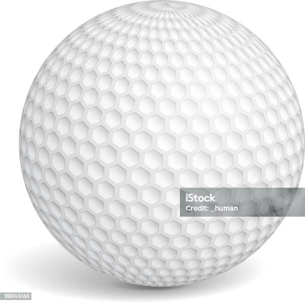 Balle De Golf Vecteurs libres de droits et plus d'images vectorielles de Accessoire - Accessoire, Activité, Balle de golf
