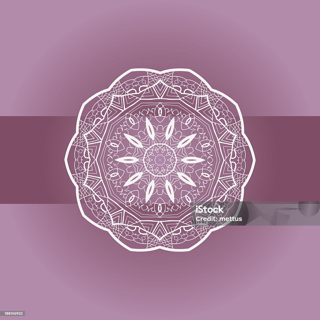 mandala DISEÑO Oriental - arte vectorial de Arte y artesanía libre de derechos