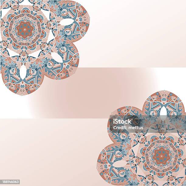 Oriental Mandala Motivo - Immagini vettoriali stock e altre immagini di Eleganza - Eleganza, Illustrazione, Mandala