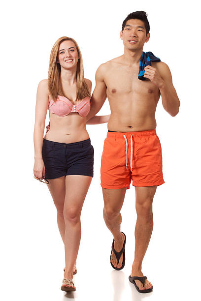 istock Young Couple in Swimwear 188148751