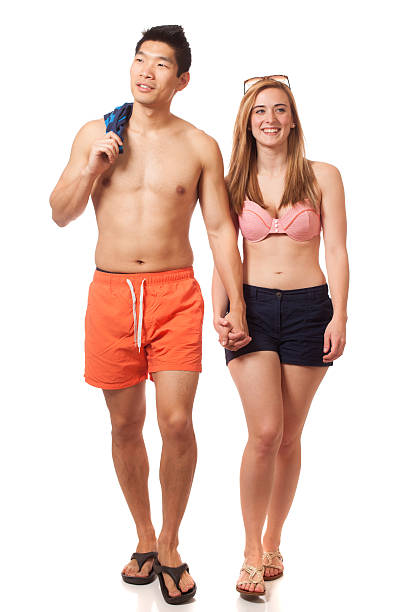 istock Young Couple in Swimwear 188148757