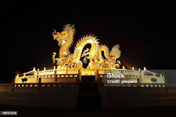 Golden Dragon - zdjęcia stockowe i więcej obrazów Azja - Azja, Bagnet, Bez ludzi