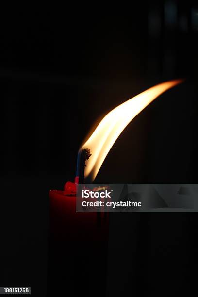 Candlelight Stock Photo - Download Image Now - Black Color, Burning, Candle