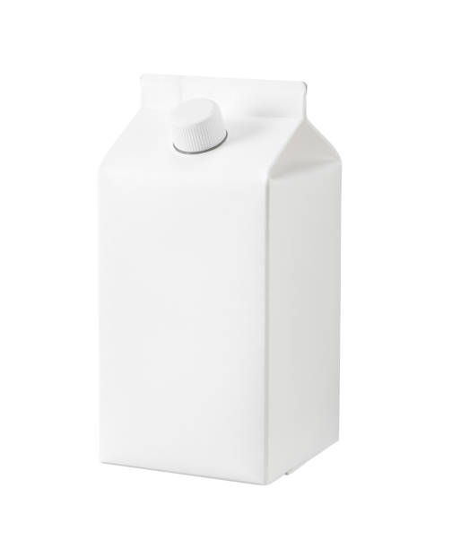 istock Blank package of milk isolated on white background. 1881517341