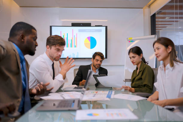 istock Employees are meeting at office. 1881635059