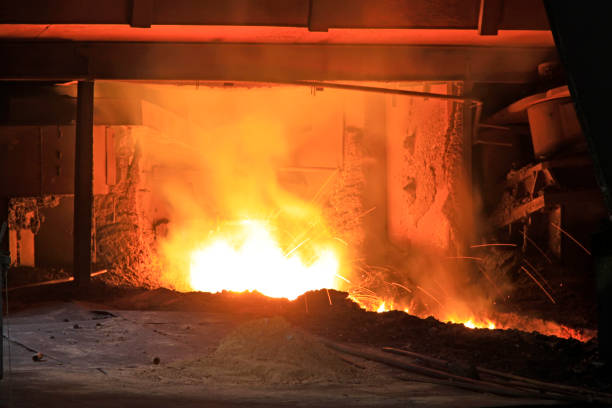 istock iron works blast furnace flame 1881650656