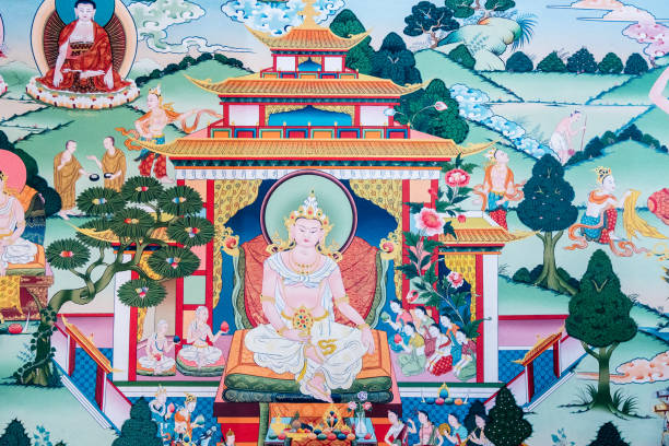 istock Young prince Gautama in the palace 1881948962