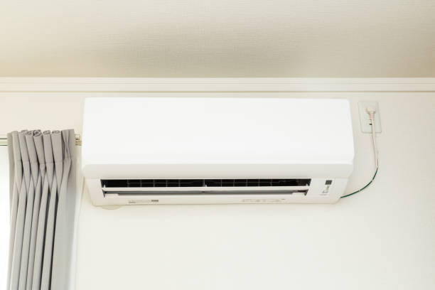 istock Air conditioner installed in the room. 1881950587