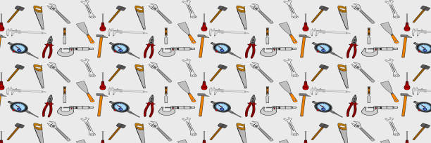 pattern Hand drawn vector illustration of various kinds of measuring tools, hand tools. vector big collection of diy hand tools isolated on white background white background level hand tool white stock illustrations