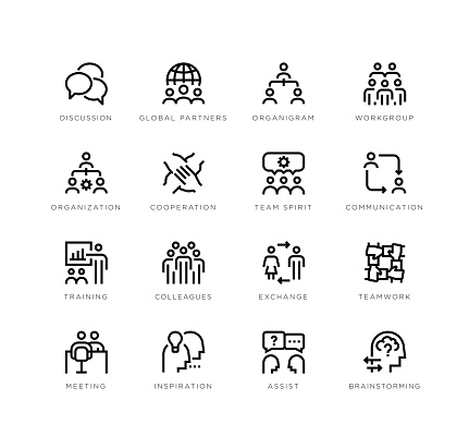Collaboration icons