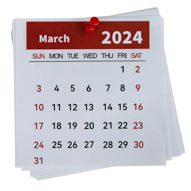 istock 2024 March calendar on white background 1882312311