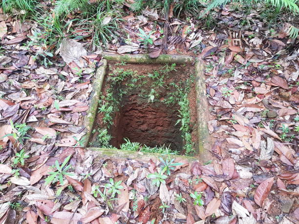 istock Abandoned nickel survey hole 1882341537