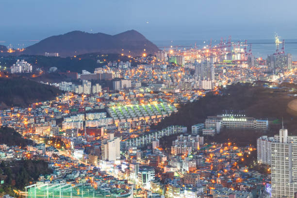 istock Night view of Busan, South Korea 1882517679