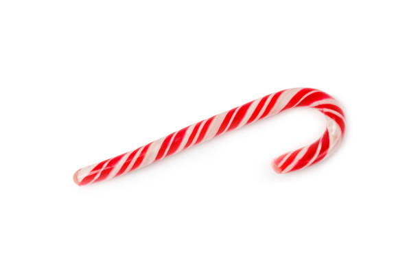 istock Candy cane isolated on white background. Christmas sweets. Christmas candy. New Year. A traditional sweet gift for the Christmas tree. Holiday concept. 1882583688