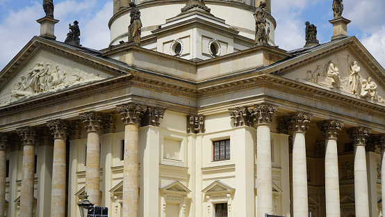 A German Cathedral in Berlin in Summer 2023.