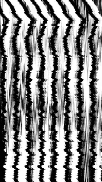 Flowing zebra like pattern
