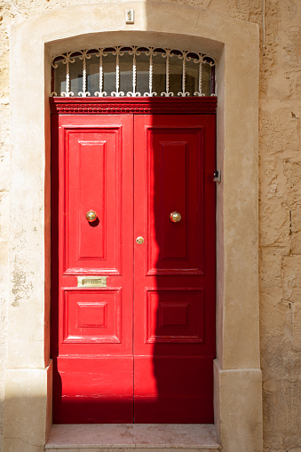 Red Door in Mdina, Malta