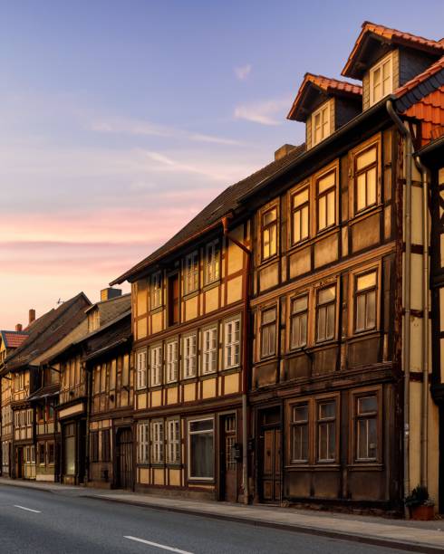 istock Beautiful city view in Wernigerode, Saxony Anhalt, Germany 1883132726