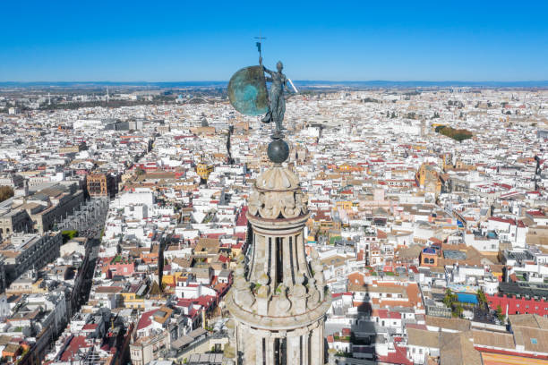 istock Statue Faith El Giraldillo 1883255936