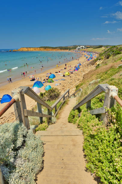 istock Back Beach, Torquay, Great Ocean Road, Victoria, Australia 1883339797