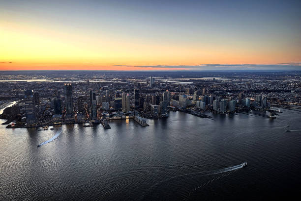 istock Jersey City Aerial Skyline 1883414122