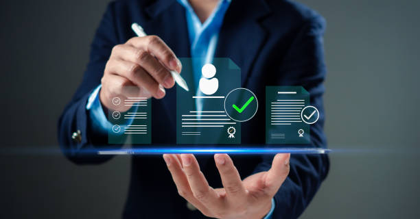 istock Recruitment management Business concept. Relationship Management with global structure. Human Resources. Management recruitment employment headhunting concept. HRM or Human Resource Management concept. 1883739057
