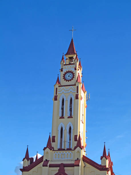 The church in Iquitos on the Amazon river, Peru