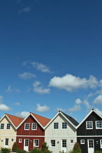 istock Houses in a village in Denmark 1884283996