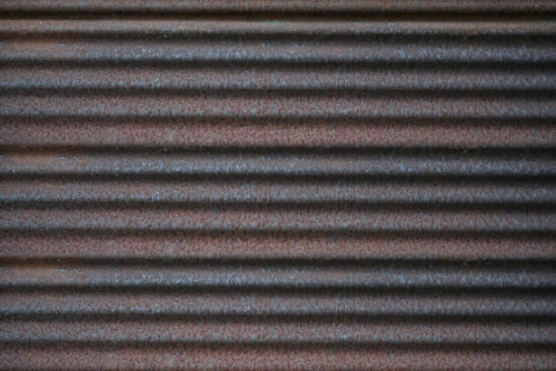 Zinc wall texture background in vintage style.