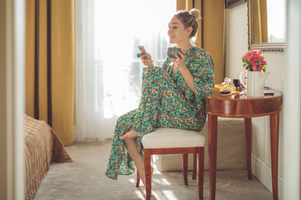 istock Young woman at home 1884443194