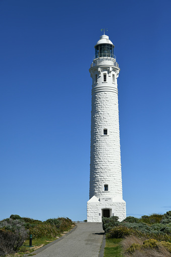 This historic lighthouse is situated at the most south-westerly point of Australia, at the tip of a spectacular peninsula - where the Southern and Indian Oceans meet. Cape Leeuwin Lighthouse was constructed by a company led by M. C. Davies, with George Temple Poole supervising the construction of the light and designing the keepers' quarters.  It was opened with great ceremony in 1895 by John Forrest, the Premier of Western Australia.