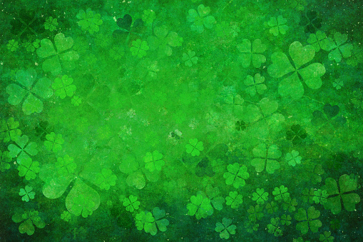 St. Patrick's day shamrock background