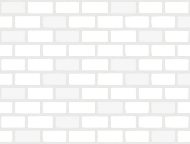 stockillustraties, clipart, cartoons en iconen met brick illustration wallpaper - baksteen