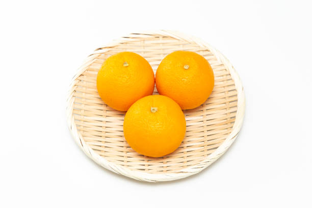 istock Navel orange on a white background. 1884766731