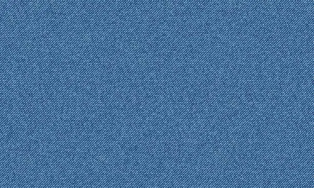 Vector illustration of Light blue jeans texture