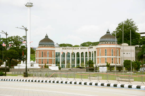 istock Kuala Lumpur Library building from across the street 1884984773