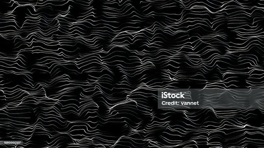 Smooth Curve Pattern Wave Lines Pattern Smooth Curve Flowing Stock Illustration - Download ...