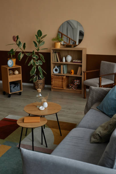 istock Home with Green Plants and Colorful Decor 1885087634