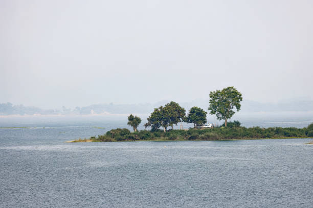 Island of Kaptai lake.this photo was taken from Kaptai,Rangamati,Chittagong.